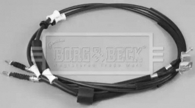 BORG & BECK bkb2684 -  Комплект тросов, стояночная тормозная система